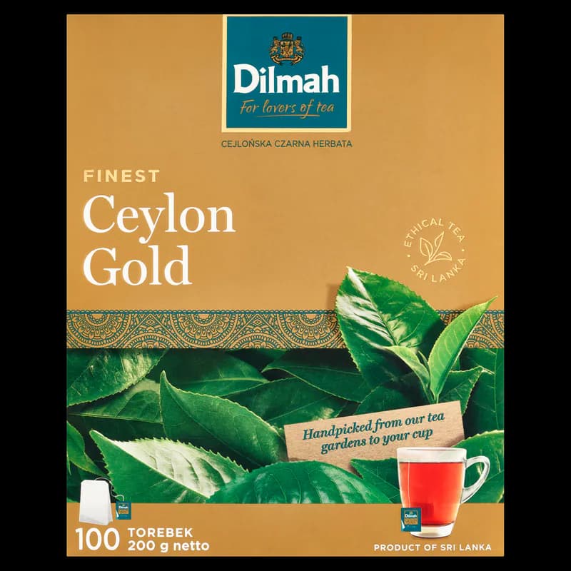 9312631122596 Dilmah Ceylon Gold 100x2 g Dilmah Ceylon Tea Company PLC