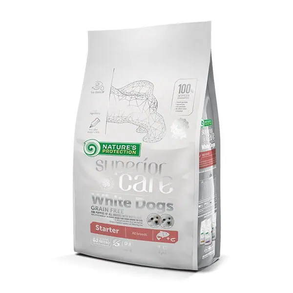 4771317456694 NATURE'S PROTECTION Superior Care White Dogs Grain Free Start