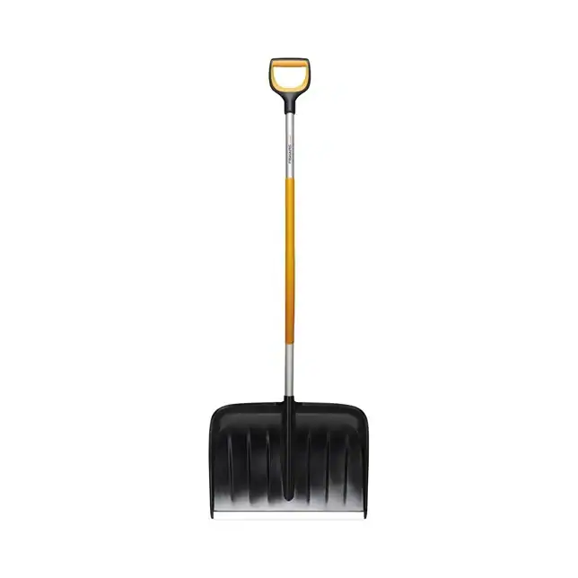 6411501410351 Fiskars 1057186 Schaufel/Kelle Schneeschaufel Metall schwarz,