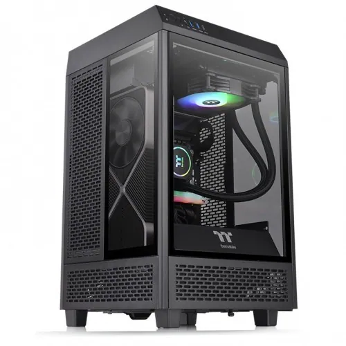 4713227525756 Thermaltake The Tower 1 00 Mini Black Thermaltake