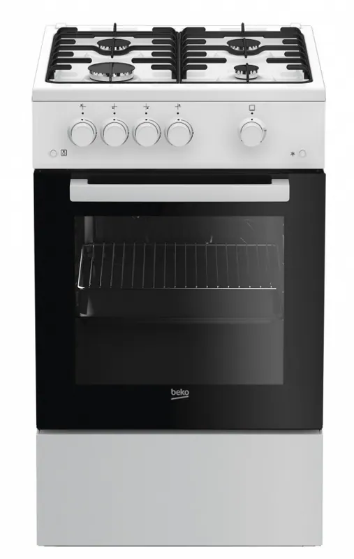 8690842128929 Gas cooker FSG52020FW BEKO