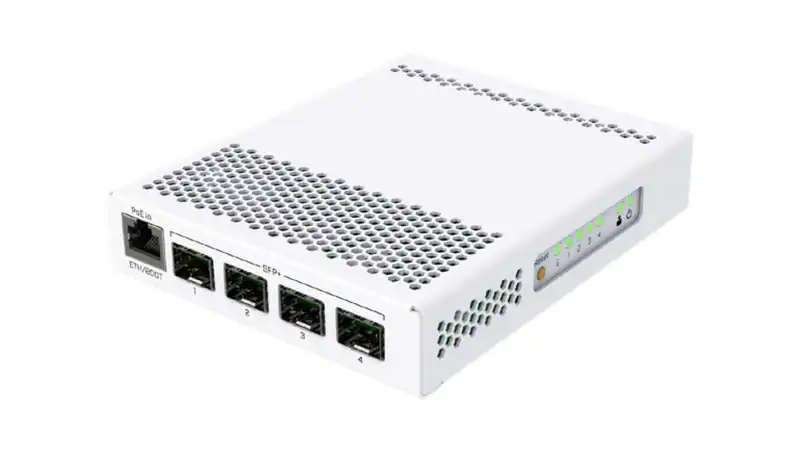 Switch 1x RJ45 1000Mb/s, 4x SFP+ MikroTik CRS305-1G-4S+IN MIKROTIK