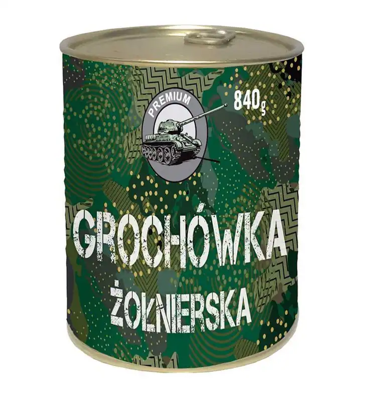 5908241201437 Ankor Grochówka Żołnierska puszka 840g ANKOR