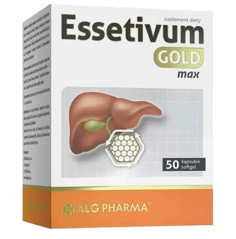 ALG Pharma Essetivum Gold Max 50 kapsułek żelowych