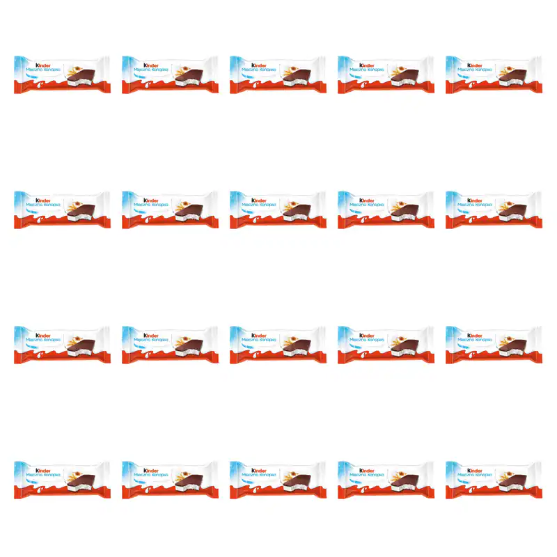 4008400192208 Biszkopt z mlecznym nadzieniem Kinder Mleczna Kanapka 28g X20 Ferr