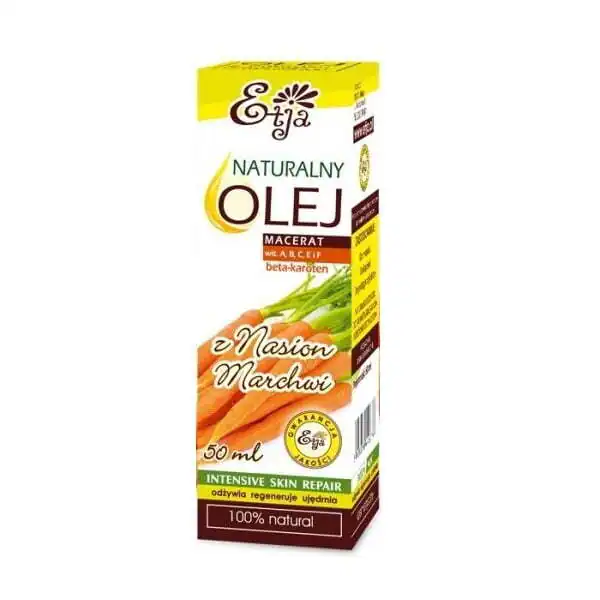 5908310446776 Etja Naturalny olej z nasion marchwi 50ml (P1) Etja