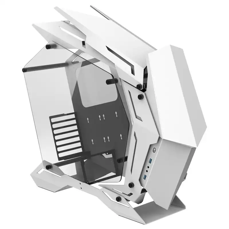 6970620550091 Jonsbo MOD3 Big-Tower Showcase, Tempered Glass - weiß