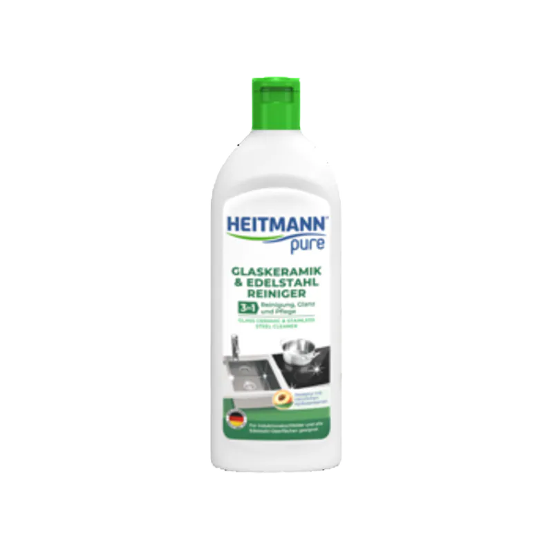 4062196322959 Heitmann Pure Mleczko do płyt ceramicznych i stali nierdzewnej 250