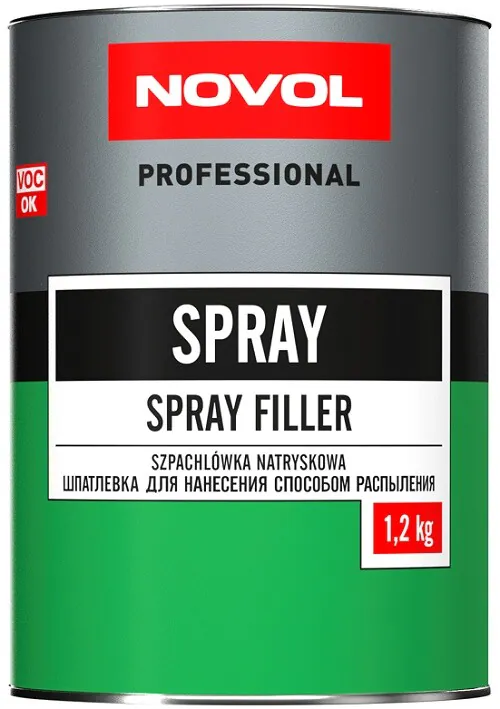 5900061012019 SZPACHLÓWKA NATRYSKOWA SPRAY 0,8 L NOVOL