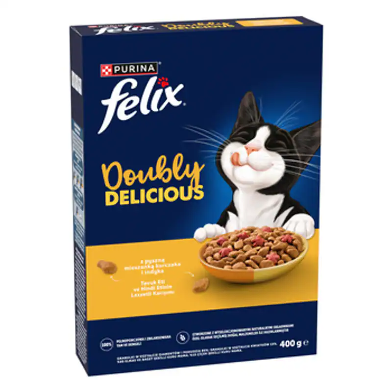 8445291731325 FELIX Adult Doubly Delicious Kurczak 400 g Nestlé Polska S.A.