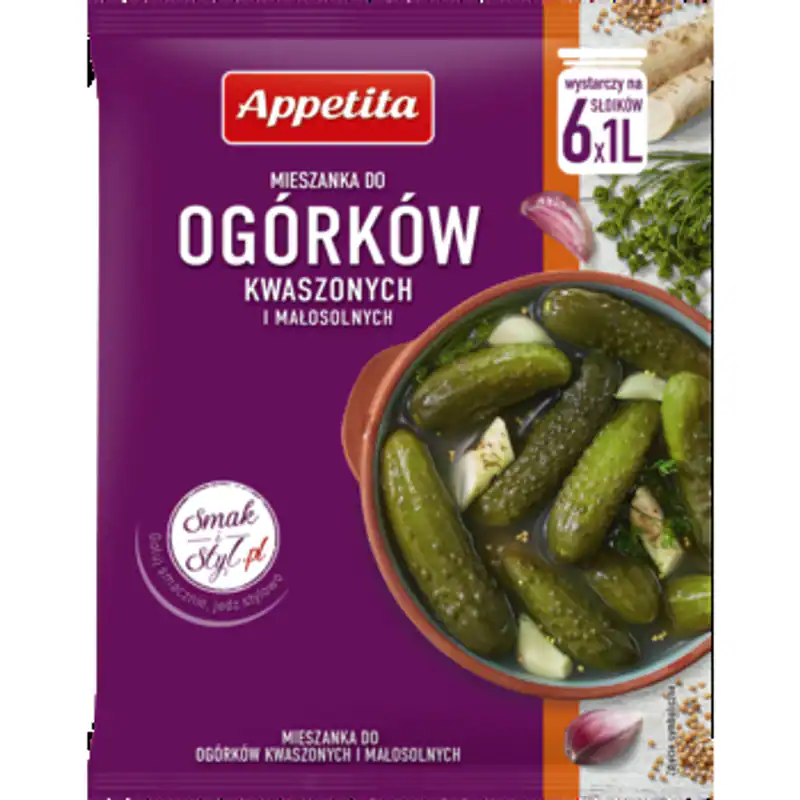 5902795003981 Appetita Mieszanka do ogórków kwaszonych 40 g