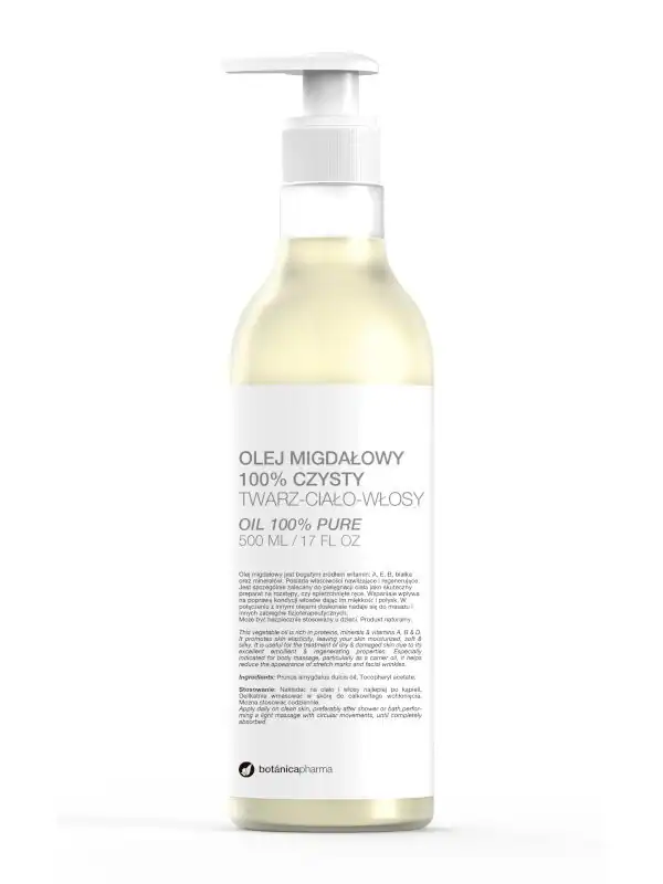 8435045201365 Botanicapharma Olej migdałowy 100% czysty für Gesicht ciała i włos