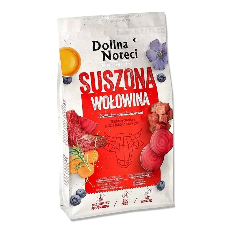 5902921399483 DOLINA NOTECI Premium Rind - Hundetrockenfutter - 9 kg DOLINA