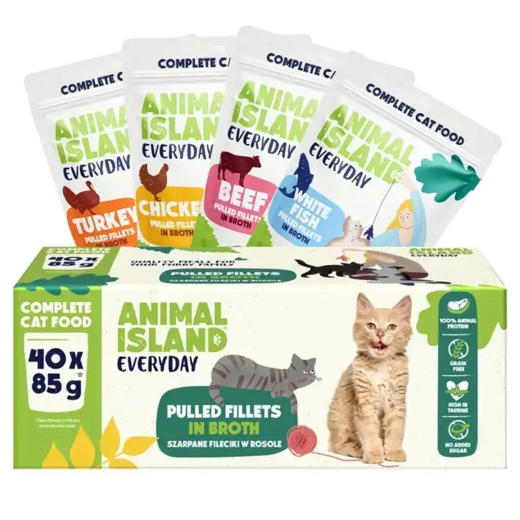 5904905081537 ANIMAL ISLAND Everyday Beef, Huhn, Truthahn und Weißfischfilet