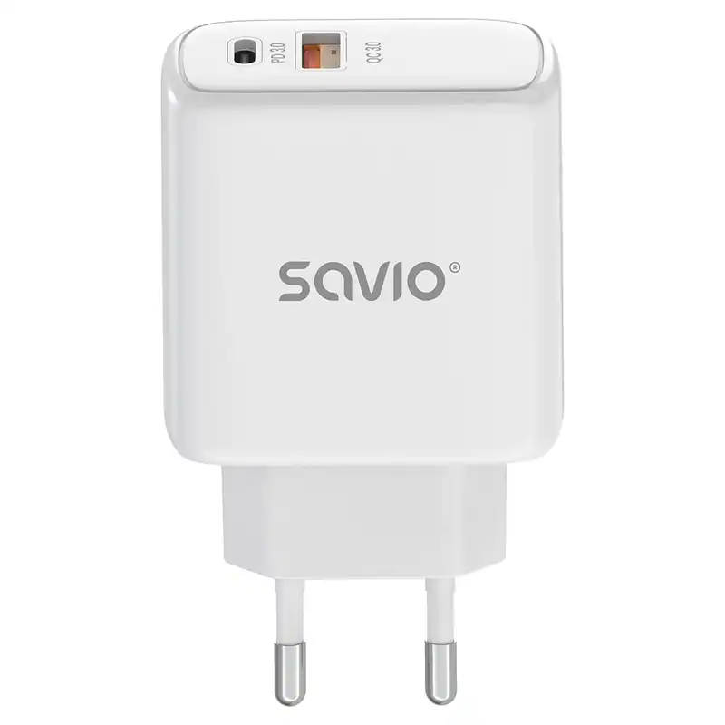 5905106070221 Charger LA-12 20W SAVIO white SAVIO