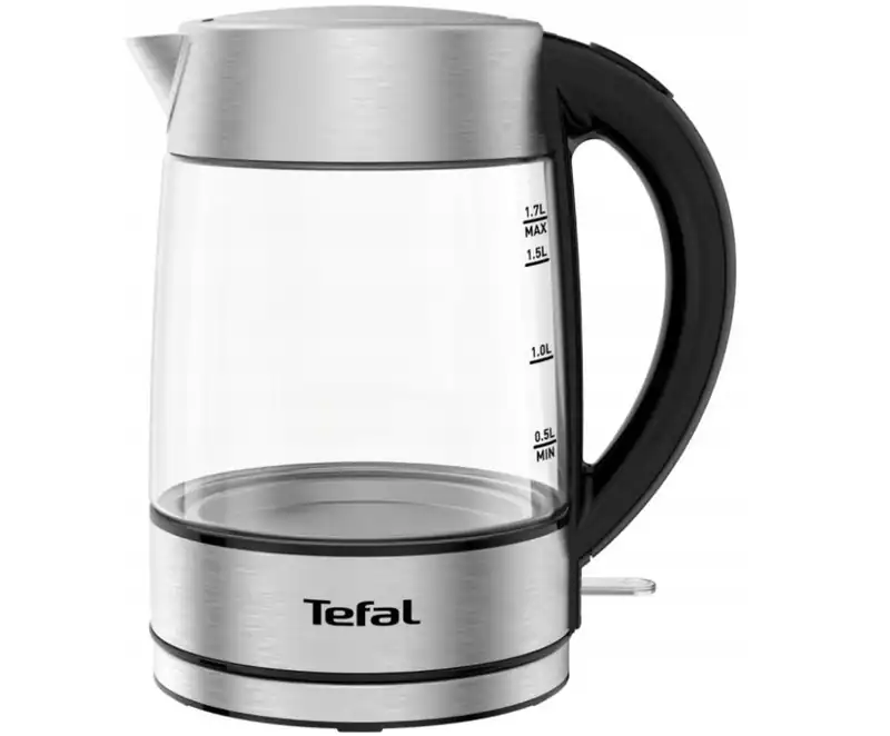 3045380018716 Tefal KI772D Wasserkocher 1,7 l 2400 W Edelstahl, Transparent Tefa