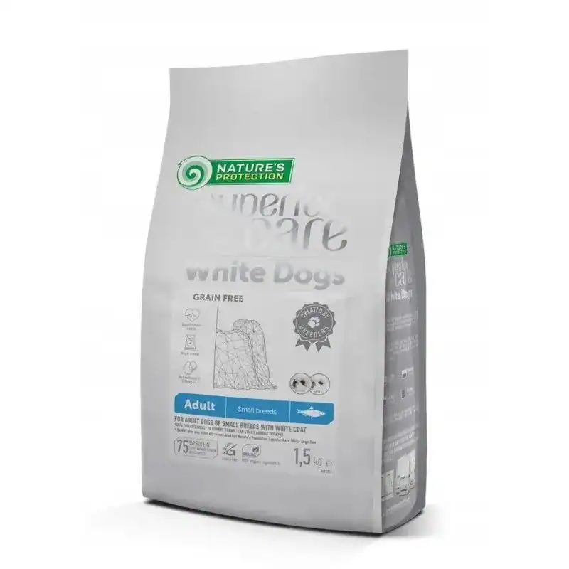 4771317474391 NATURE'S PROTECTION Superior Care White dog Small breeds Herr
