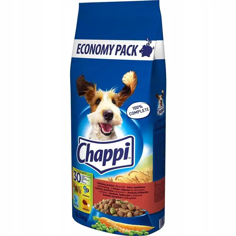 5998749128329 CHAPPI with beef, poultry and vegetables - trockenfutter für Hunde