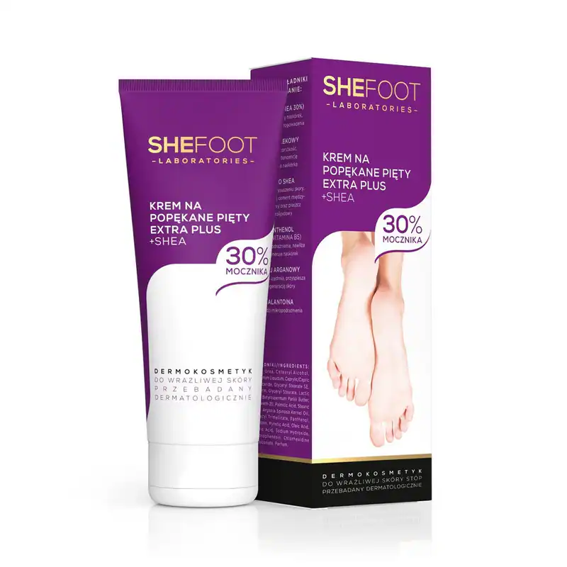 5903240835027 SHEFOOT Krem na popękane pięty extra plus 30% Mocznika 75ml (P1)