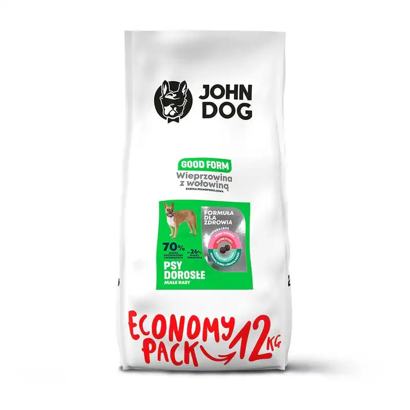 5903246849950 JOHN DOG Good Form Small Pork with beef - Trockenfutter für Hunde