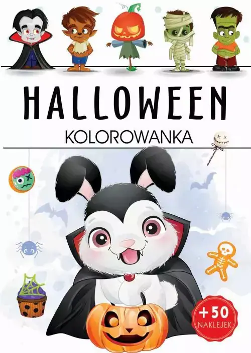 Halloween kolorowanka Arti