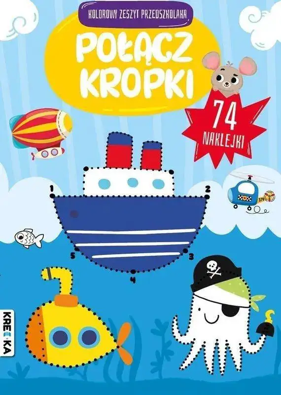 Połącz kropki Kredka