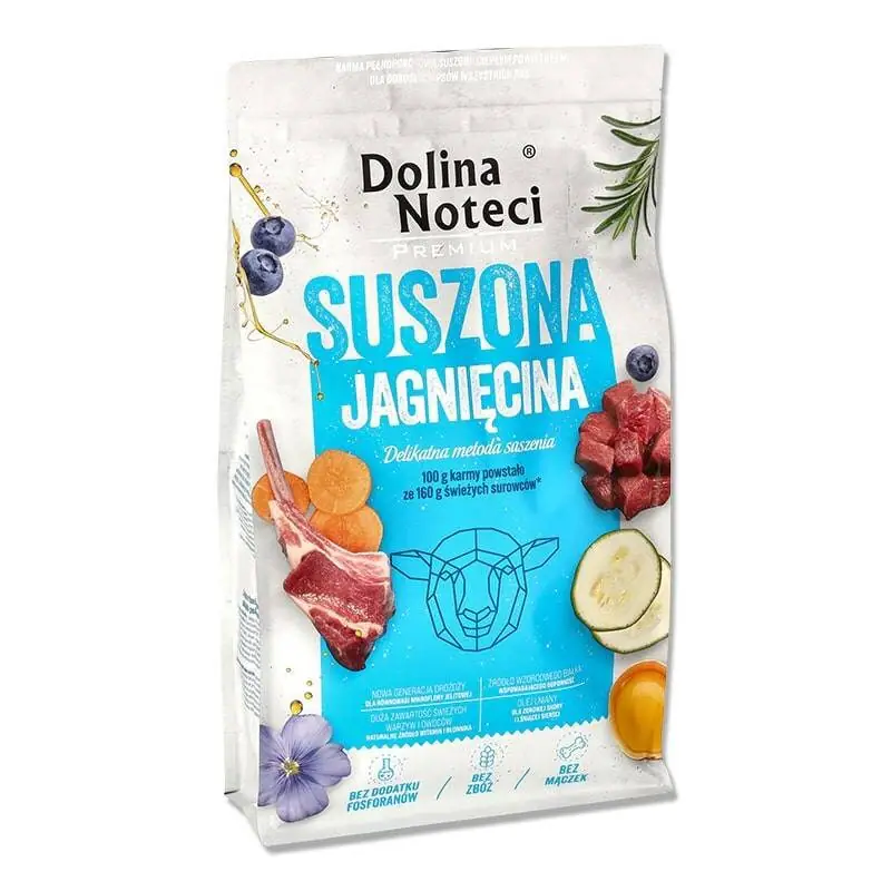 5902921399476 DOLINA NOTECI Premium Lamm - Hundetrockenfutter - 9 kg DOLINA