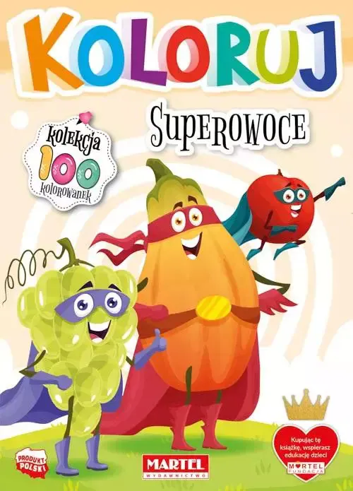 Koloruj - superowoce Martel