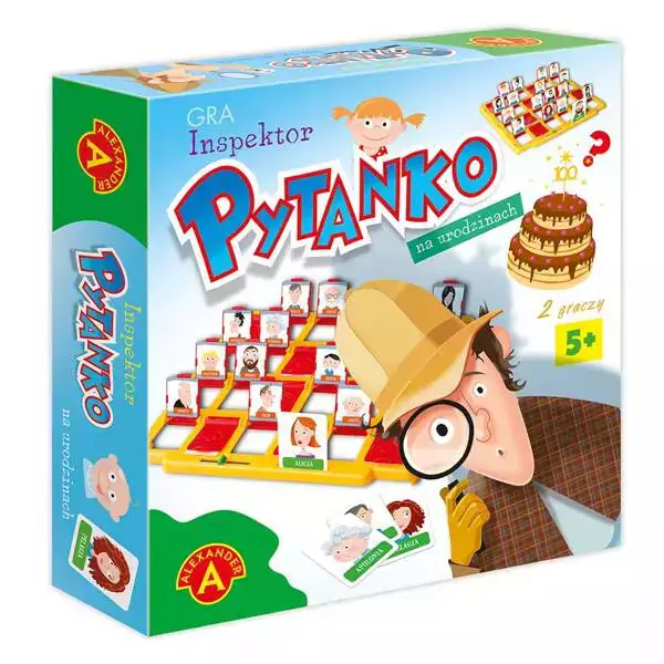 Inspektor Pytanko na urodzinach Alexander