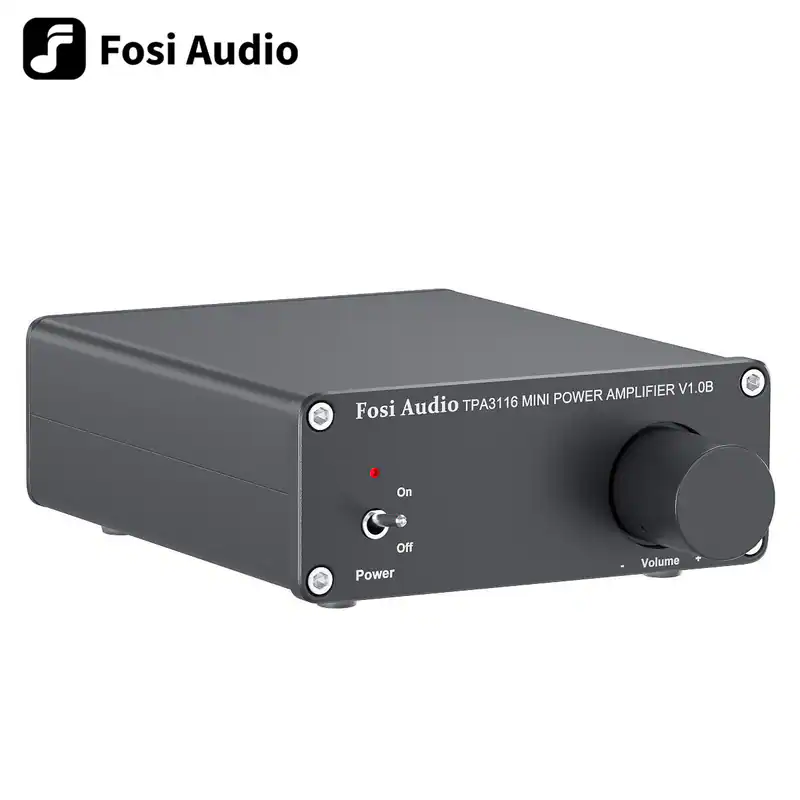 Fosi Audio V1.0B 2 Kanal Stereo Audio Verstärker Receiver Mini HiFi Class D