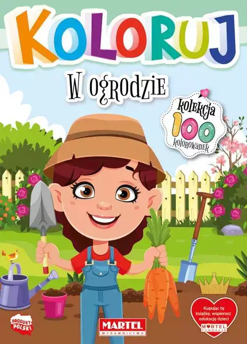 Koloruj - W ogrodzie Martel
