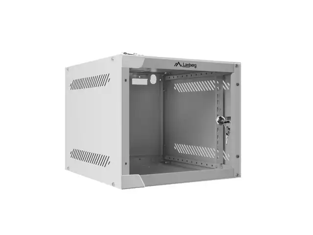 5901969416909 LANBERG WANDSCHRANK 10" RACK 4HE (280X310, GRAU) LANB