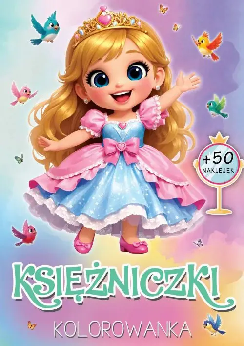 Księżniczki. Kolorowanka Arti