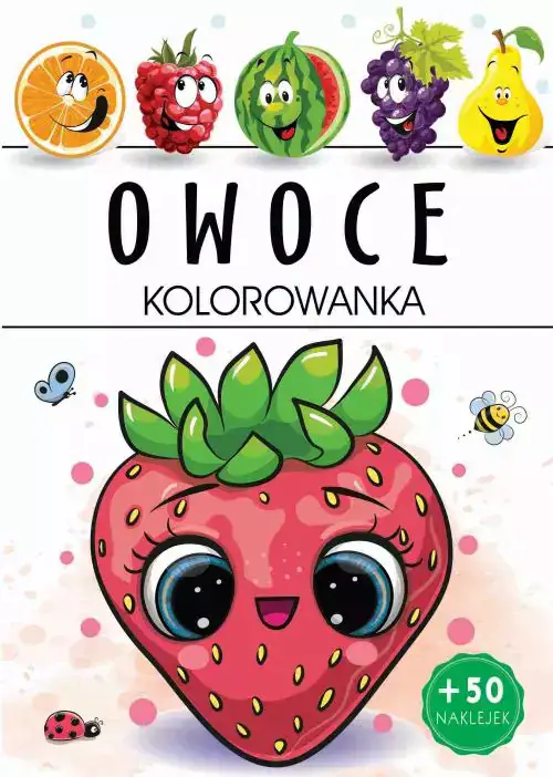 Owoce. Kolorowanka Arti