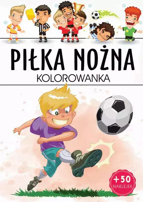 Piłka nożna. Kolorowanka Arti