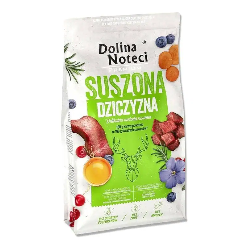 5902921399452 DOLINA NOTECI Premium Trockenwild - Trockenfutter für Hunde - 9kg