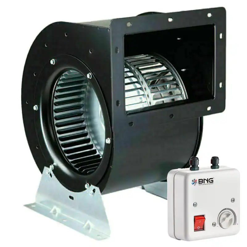 2200m³/h Lüfter Motor Airbox Dunstabzugshaube Abluftgebläse Abluftbox Radial