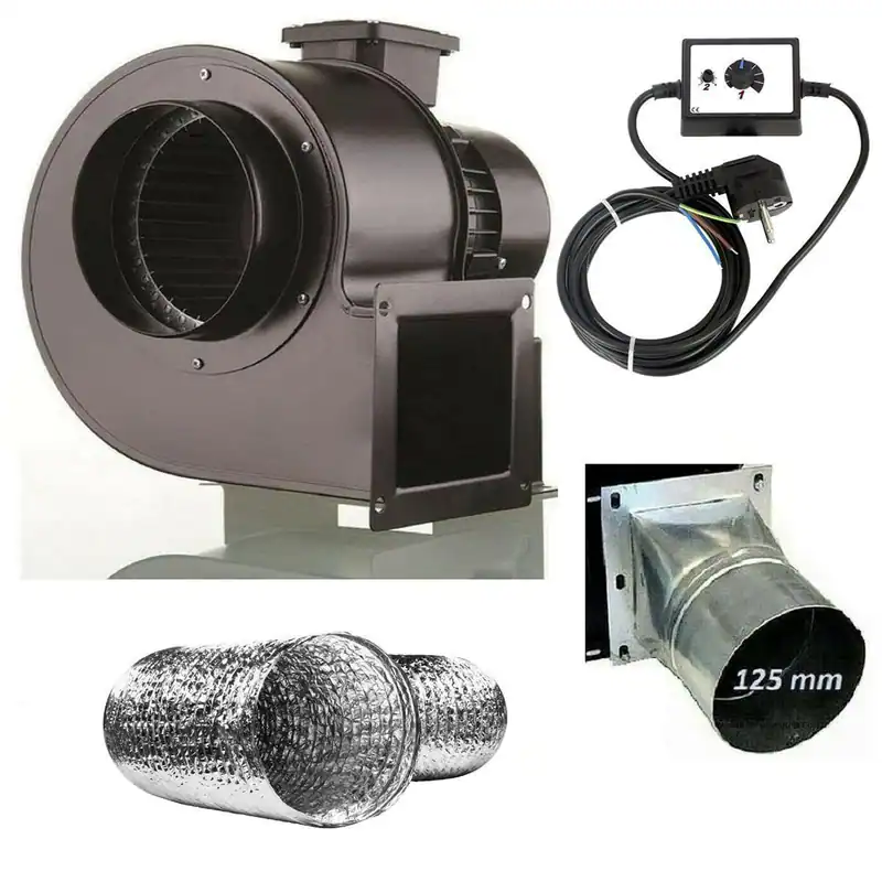 Radialgebläse Radial Axial Ventilator Zentrifugal Lüfter Abluft Industrie Zuluft
