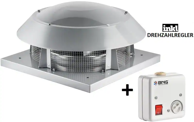 Dachlüfter Dachventilator Pilzlüfter TURBO Lüfter + Drehzahlregler div. Größen