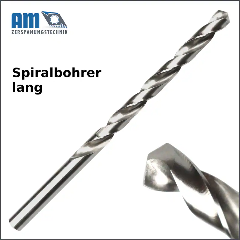 Spiralbohrer extra lang Metallbohrer DIN 340 überlange Bohrer