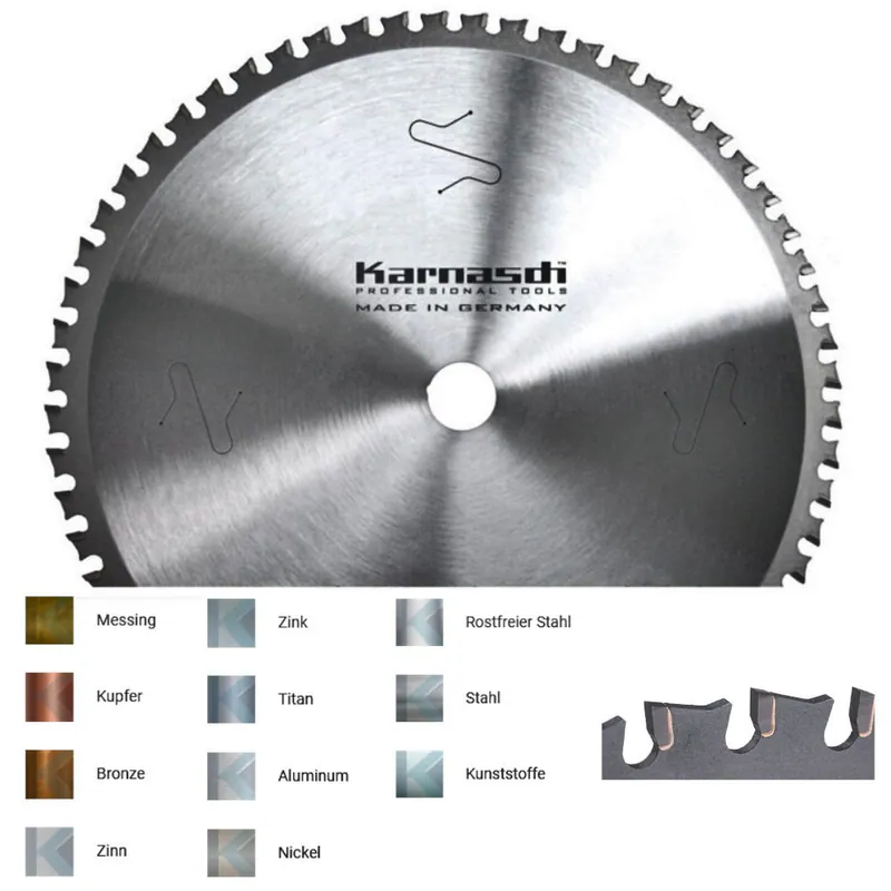 Hartmetall HM Kreissägeblatt Dry-Cutter für Baustähle Profile Metall Ø 136-500mm