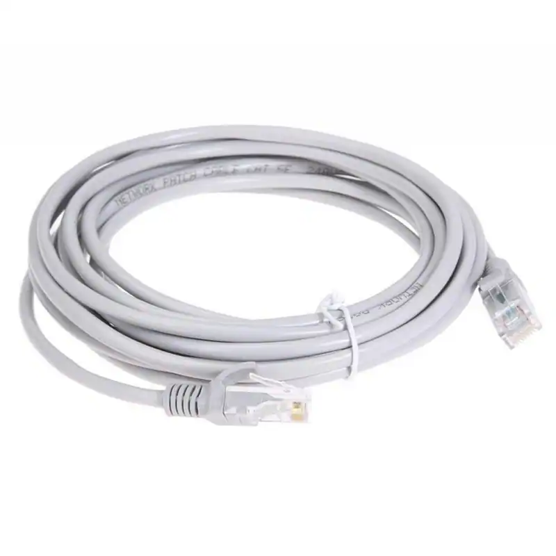 CAT6 DSL Patchkabel Netzwerkkabel Netzwerk LAN Flachkabel UTP Kabel flache RJ45