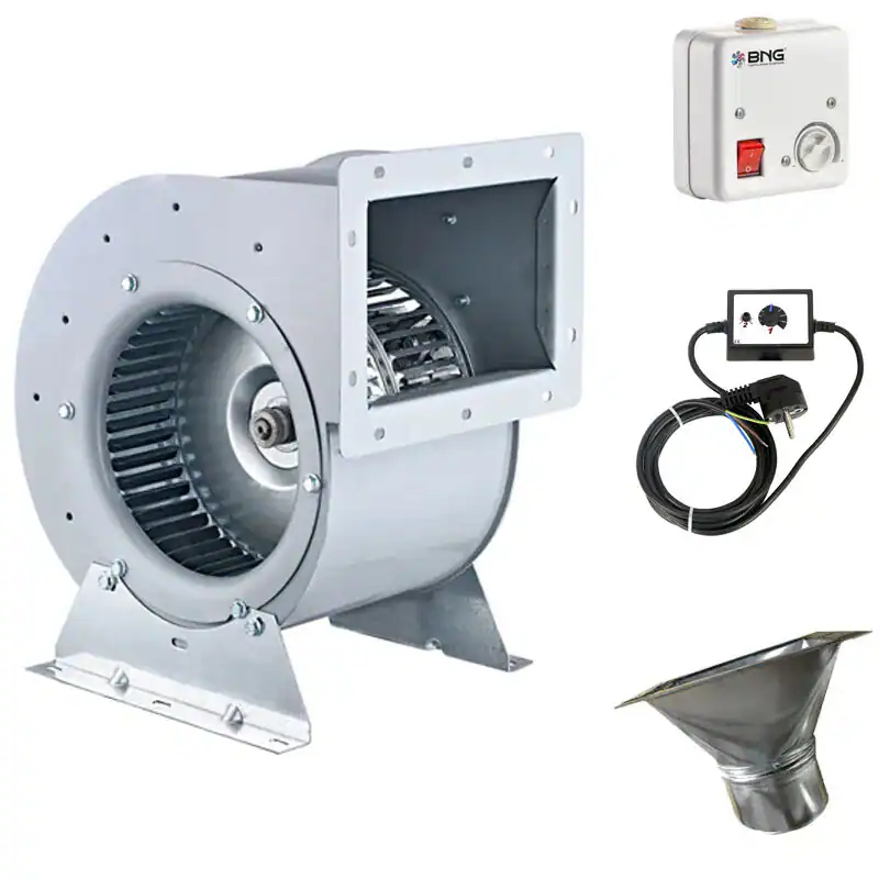 OCES Industrie Radialventilator Gebläse Zentrifugal Axial Radialgebläse 2200m³/h