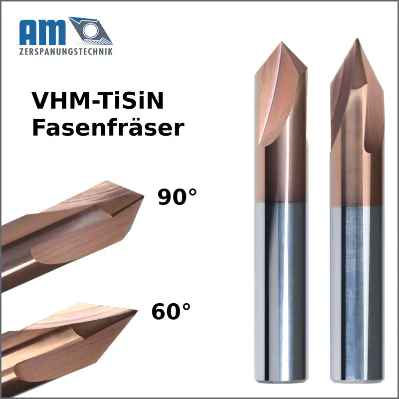 VHM Fasenfräser Entgratfräser TiSiN