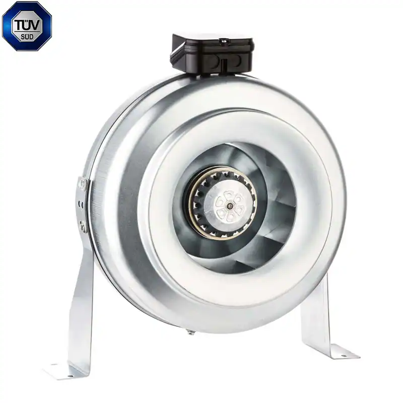 Rohrlüfter Rohrventilator Kanalventilator Ø160mm DuctFan Abluft Zuluft Metall