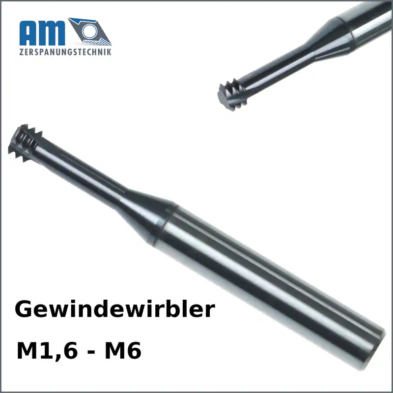 VHM Gewindefräser Gewindewirbler