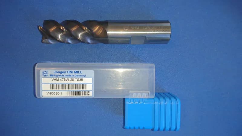 VHM Schaftfräser 11,7mm | 12mm | 20mm | 25mm Fräser HPC Jongen