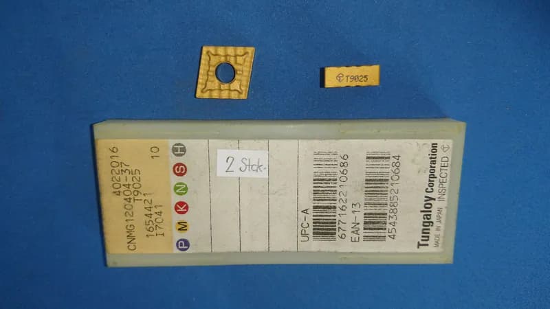 Wendeschneidplatten CNMG120404-37 T9025 TUNGALOY 2 Stück