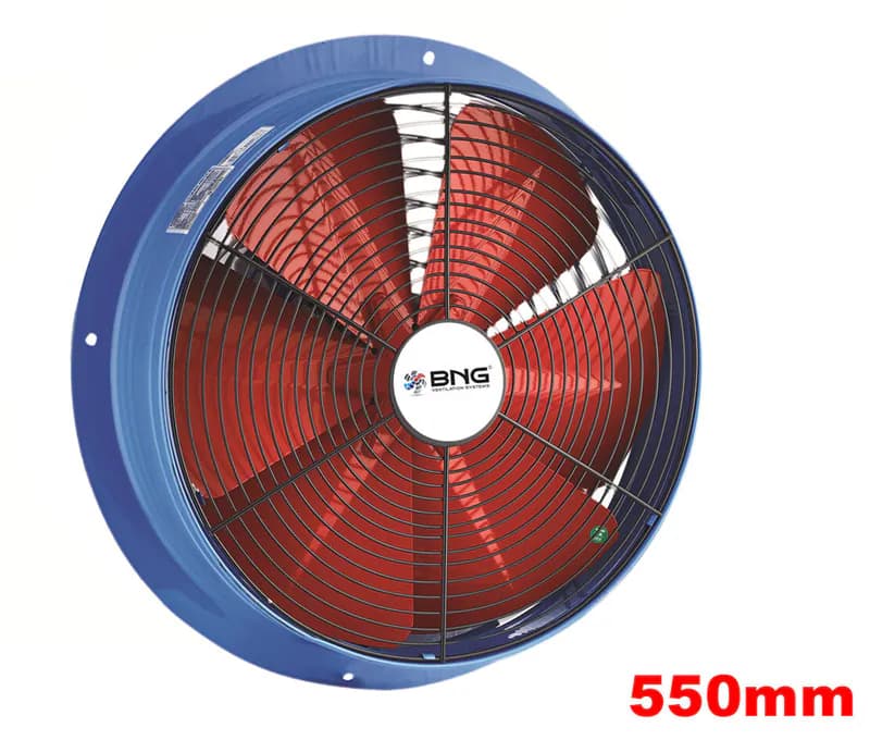 550mm Industrie Axial Wandventilator Wand/Ventilator Elektrolüfter Lüfter