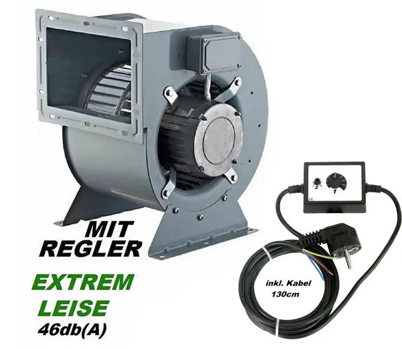 TURBO Radialgebläse Radialventilator Radiallüfter Radial Motorgebläse Gebläse